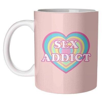 Mugs 'Sex Addict Heart Graphic'