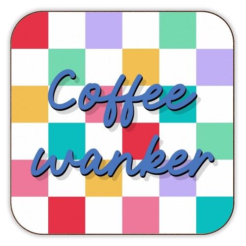 Coasters 'Coffee wanker checkerboard pri