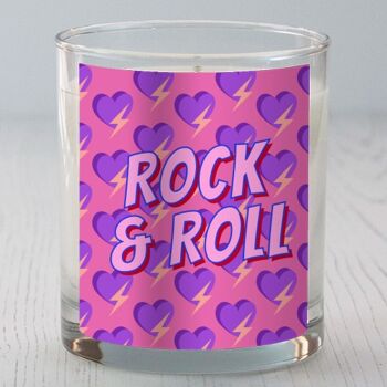 Bougies Parfumées 'Rock & Roll' 1