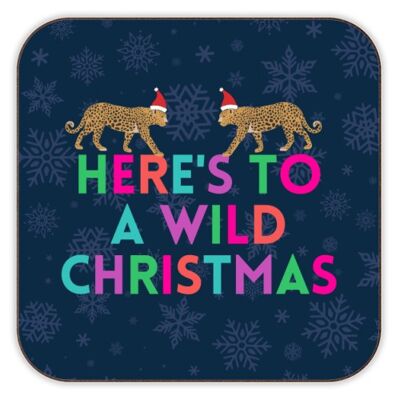 Coasters 'Here's to a Wild Christmas'