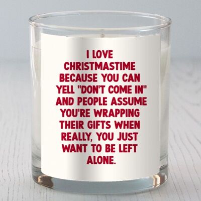 Scented Candles 'Love Christmastime'