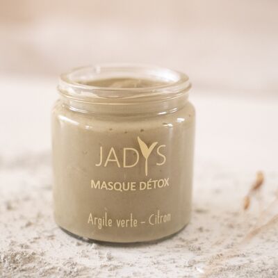 Detox mask - Green clay and lemon