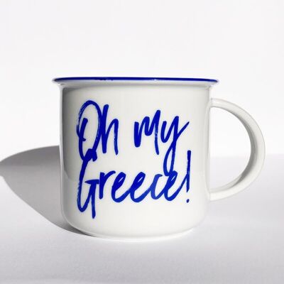 "OH MY GREECE!" mug