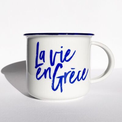 "LA VIE EN GRECE" mug