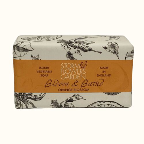 Bloom and Bathe | Orange Blossom Scented Soap Bar