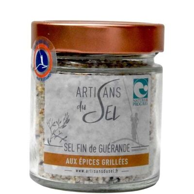 Verrine Fine Guérande salt with grilled spices - 150g