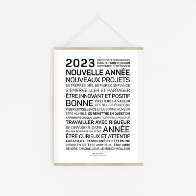 Affiche 2023, nouveaux projets - A3