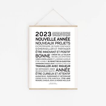 Affiche 2023, nouveaux projets - A2