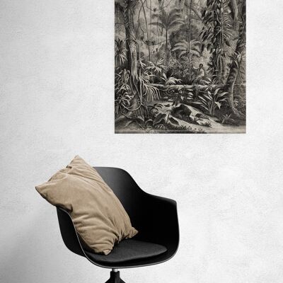 South American Tropical Forest Wall Hanging