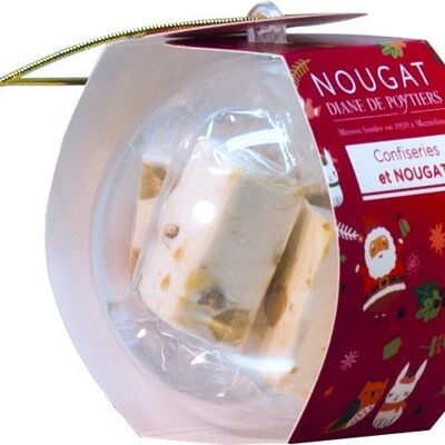 Nougat Christmas ball