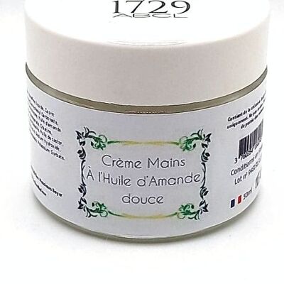 Hand Cream with Sweet Almond Oil, 50ml