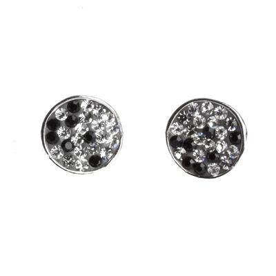 Ear studs Celina 925 silver combi 1