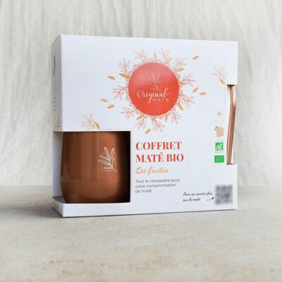 Coffret Maté Bio - Les fruités - Idée cadeau !