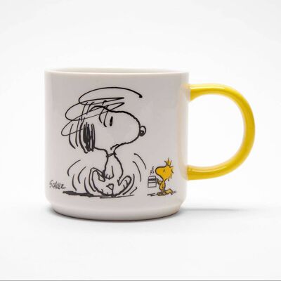 Taza de café de cacahuetes