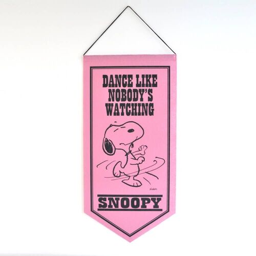 Peanuts Dance Pennant