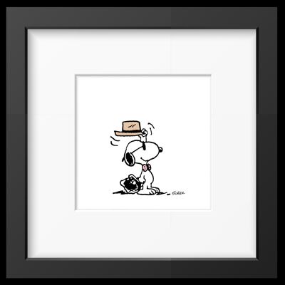 Peanuts Doff Framed Print