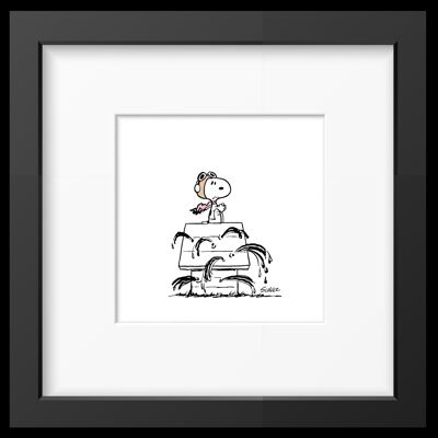 Peanuts Red Baron Framed Print