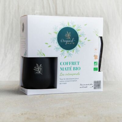 Organic Maté Box - The timeless ones - Gift idea!