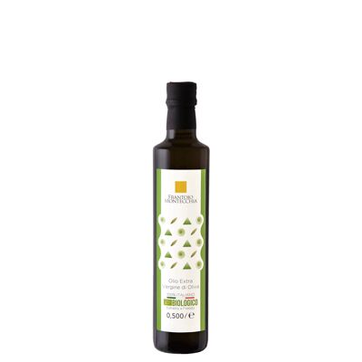 E. V. Italian Olive Oil Frantoio Montecchia 0.500 Lt. Bottle