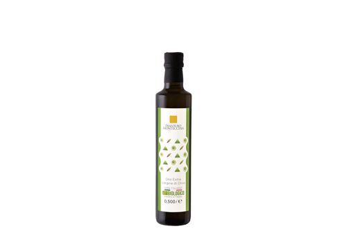 BiO Olio E. V. di Oliva Italiano Frantoio Montecchia 0,500 Lt. Bottiglia