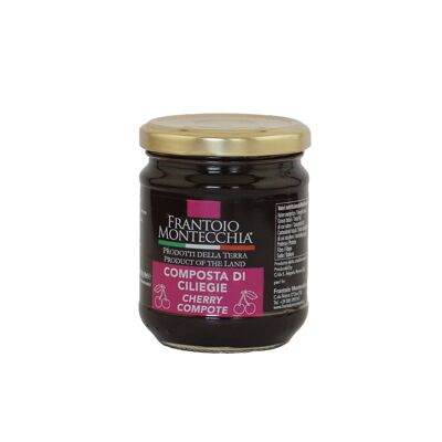 Compota de cerezas - Tarro 212 ml