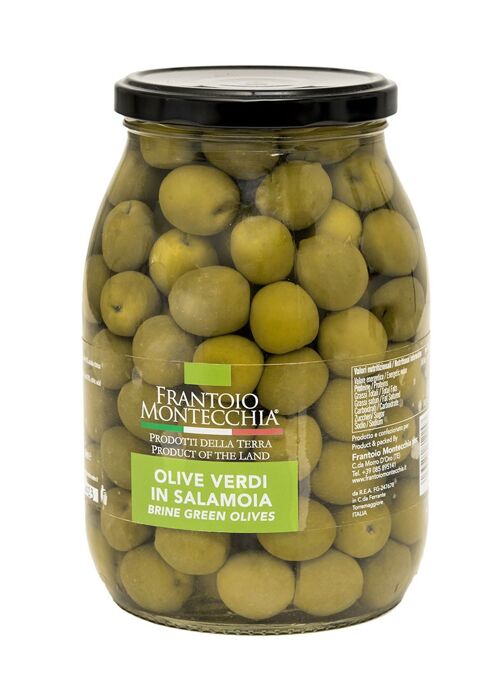 Olive Verdi in Salamoia 0,500 Lt.