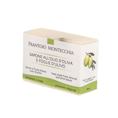 Soap with olive oil and olive leaves - 100 g