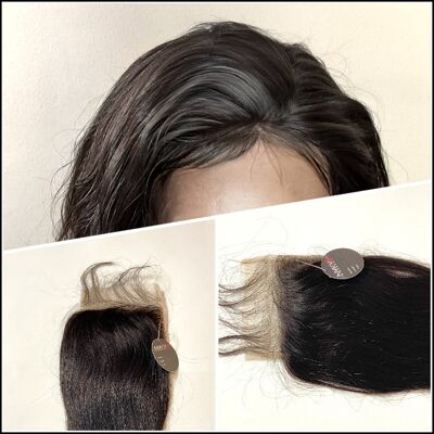 Fermetures à lacets 4x4 | Cheveux raides | 35cm