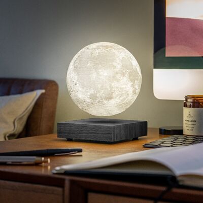 Smart Moon Lamp schwarzes Holz