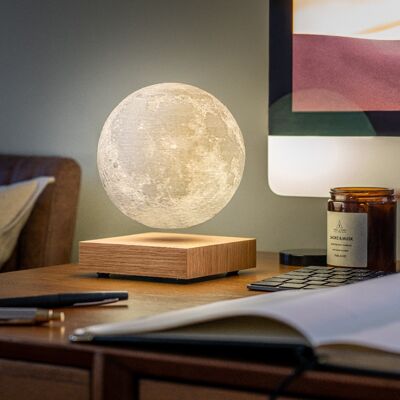 Smart Moon Lamp natural white ash wood
