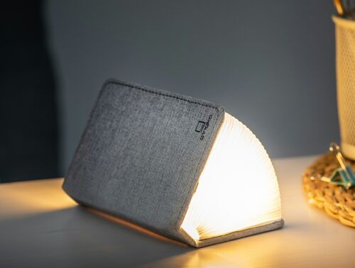 Linen Fabric             Smart Book Light     (Red Dot Design Award winner) Mini Urban Grey