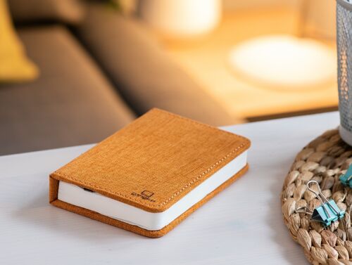 Linen Fabric             Smart Book Light     (Red Dot Design Award winner) Mini Harmony Orange