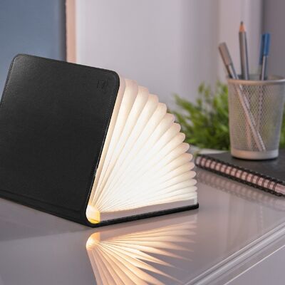 Fibre Leather                      Smart Book Light     (Red Dot Design Award winner) Large Black Leather