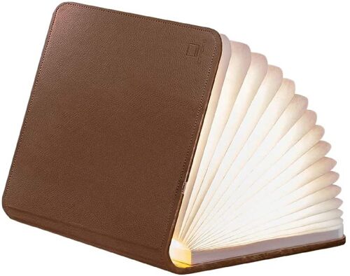 Fibre Leather                      Smart Book Light     (Red Dot Design Award winner) Large Brown Leather