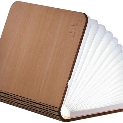 Lampada Smart Book in legno naturale (vincitore del Red Dot Design Award) Maple Large