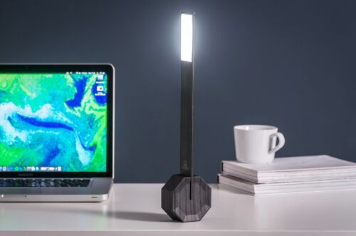 Octagon One Portable Desk Light              (multi global awards winning design)  Black