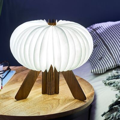 The R Space Lamp natural Walnut