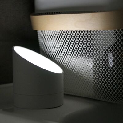 The Edge Light Alarm Clock (MoMA Best Selling Alarm Clock) gris mat