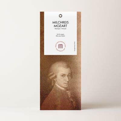 Riz au lait MOZART (9er) Massepain Biologique Riz Précieux Préparé Dessert