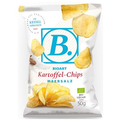 B. Chips de pommes de terre au sel de mer 50g bio