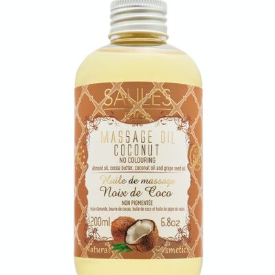 Saules Fabrika Huile de massage Noix de coco 200 ml