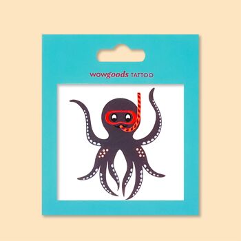 TEMPORARY TATTOO - Smart Octopus 2
