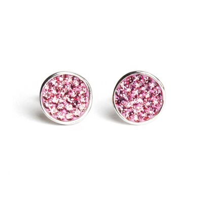 Studs Lucy 925 silver light rose