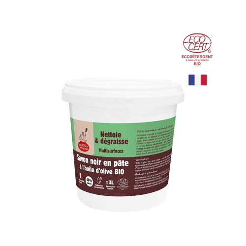 Savon noir pâte olive bio 1 kg - Fabrication savon noir liquide