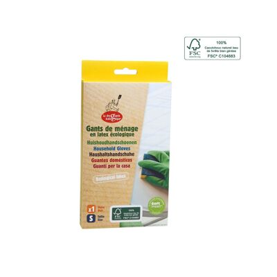 Eco Latex Household Gloves - Box - Size S