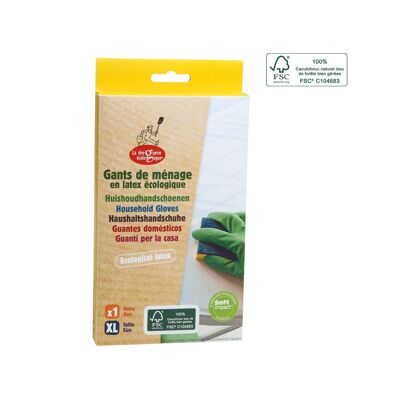 Eco Latex Household Gloves - Box - Size XL