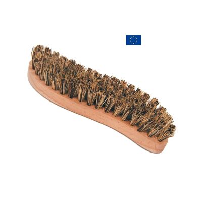 Spazzola per la casa dura in legno e fibre naturali