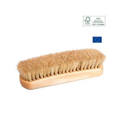 Cepillo para pulir fibra de crin y madera brillante