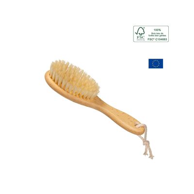 Silky coat brush for small animals - Natural fibers and ecological wood
