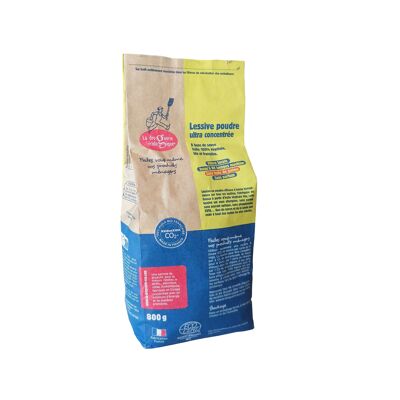 Detersivo ecologico ultra concentrato in busta da 800 g